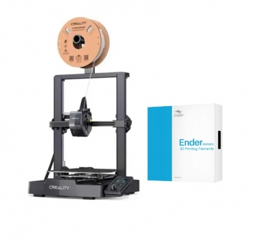 Impresora 3D Creality ENDER-3 V3 SE + Filamento Negro 1kg 1,75mm