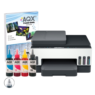 Impresora Multifuncion HP Smart Tank 790 WIFI + 400ml Tinta Aqx