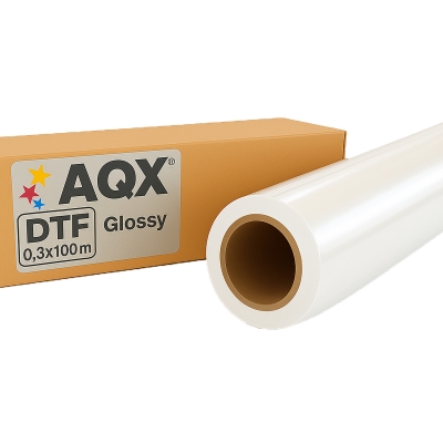 PET DTF Film Rollo 30cm x 100mt AQX