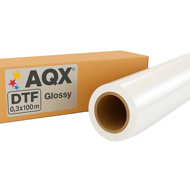 PET DTF Film Rollo 30cm x 100mt AQX
