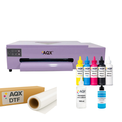 Impresora DTFL8050R A3 + 1,5L Tintas + 50 Pet Film + 100ml Cleaner + 250ml Líquido Hidratante