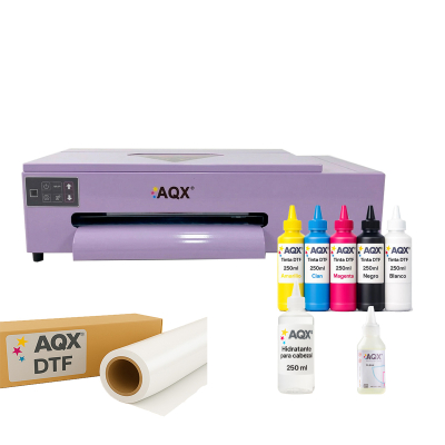 Impresora DTFL8050R A3 + 1,5L Tintas + 50 Pet Film + 100ml Cleaner + 250ml Líquido Hidratante
