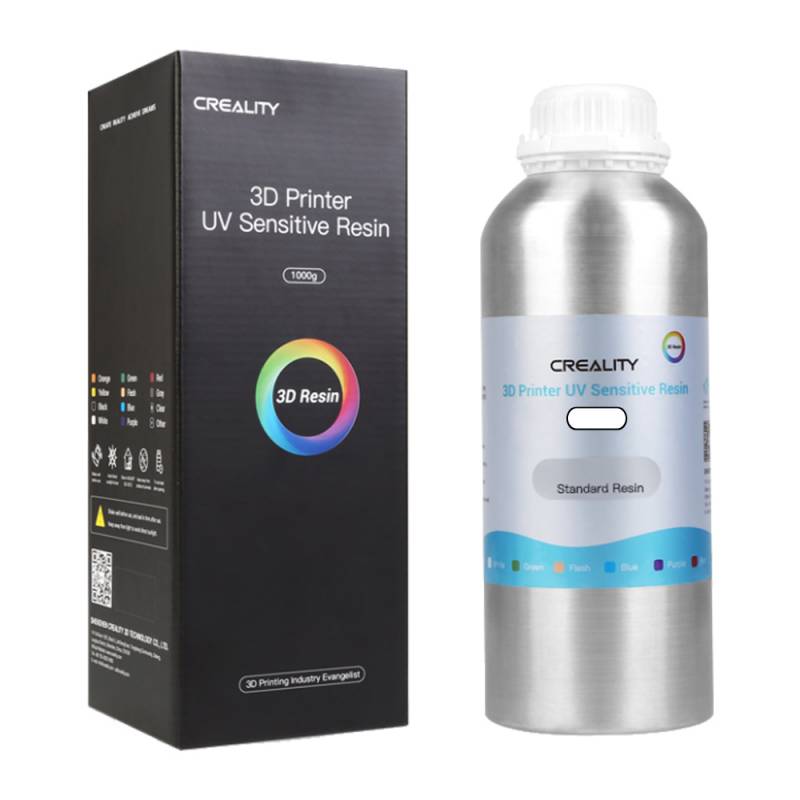 Resina Creality Low Odor (BAJO OLOR) Color Blanco 500gr