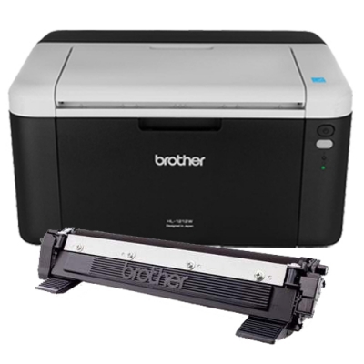 Impresora Laser Brother Wifi HL 1212 + 1 Toner Orig Extra