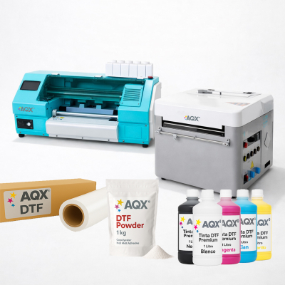 KIT Impresora A3 DTF-PRO350 + Shaker de Curado Automatico